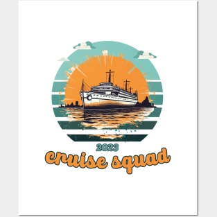 Cruise Squad 2023 Posters and Art